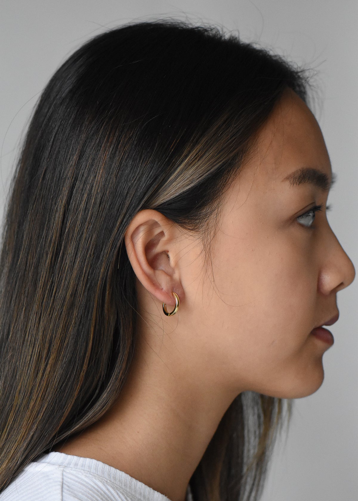 Baby Janelle Hoops in Gold