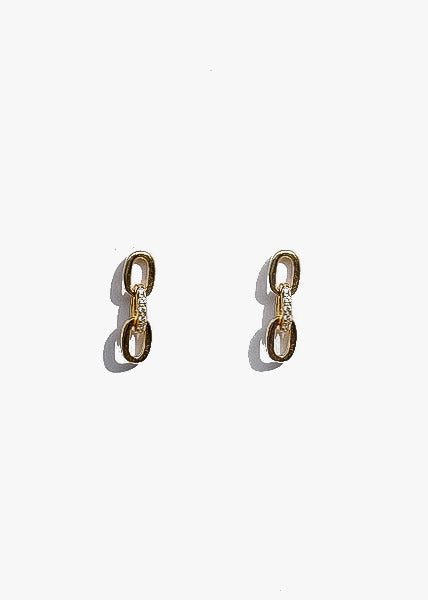 Earring new arrivals gold chain