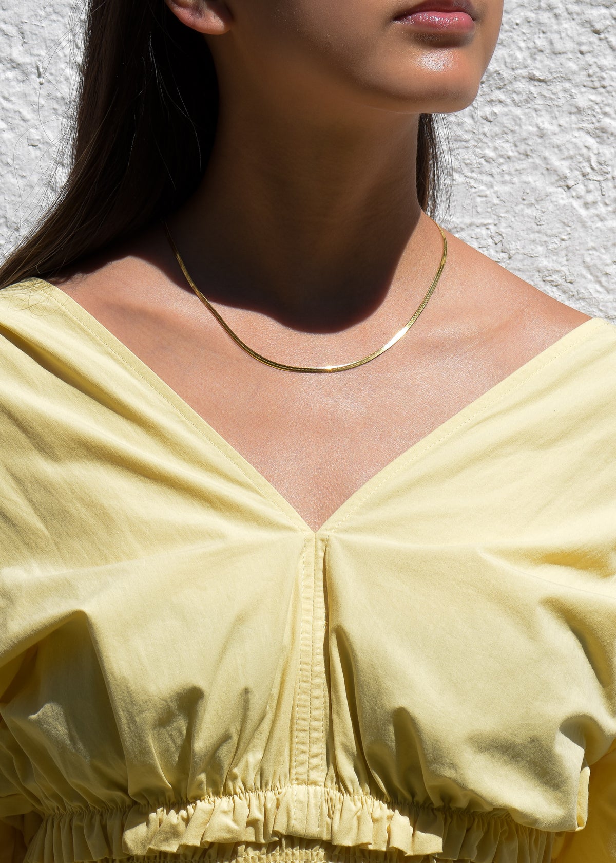 Arianne Chain Necklace in Gold