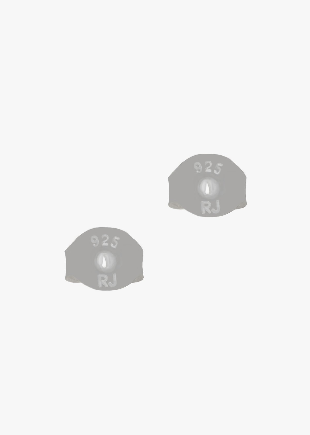 Earring Backs - Silver