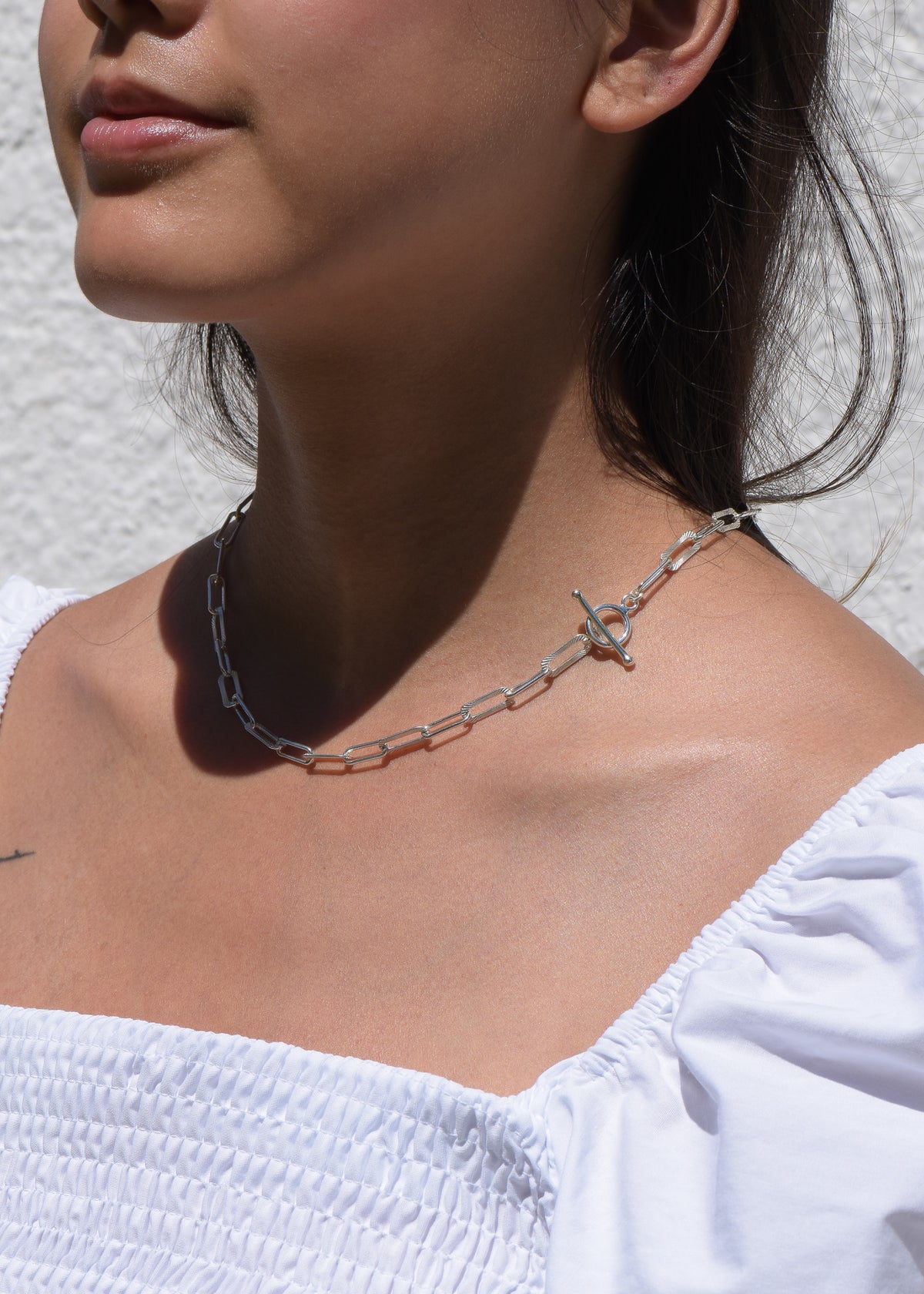 Marla Chain Necklace in Silver