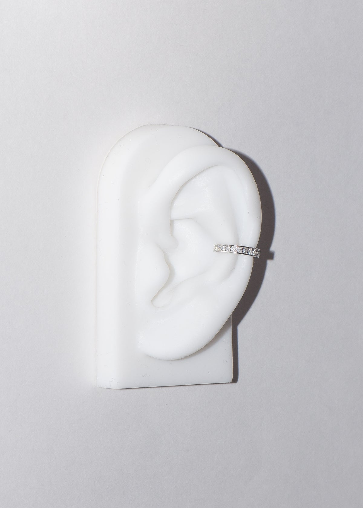 Petra Ear Cuff in Silver