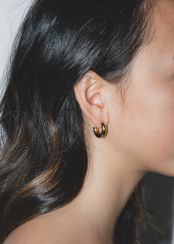 Baby Celine Hoops in Gold