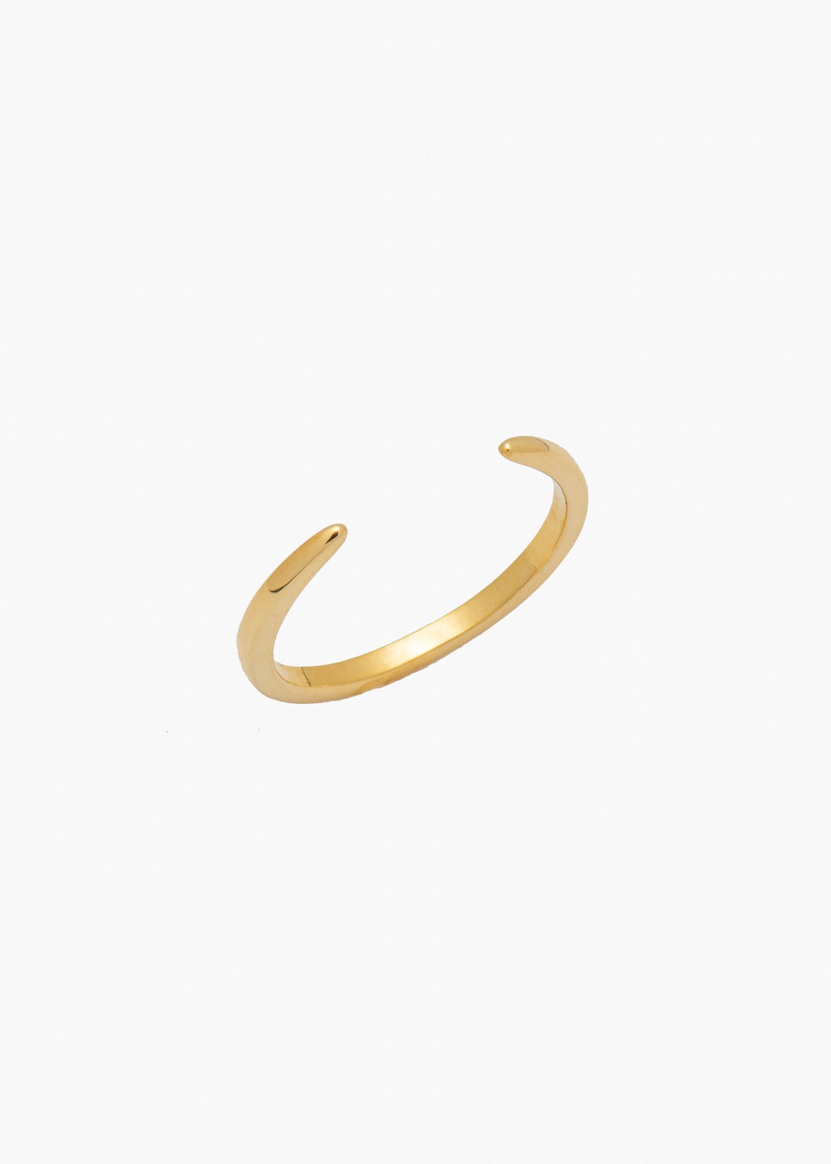 Claw Band Ring in Gold