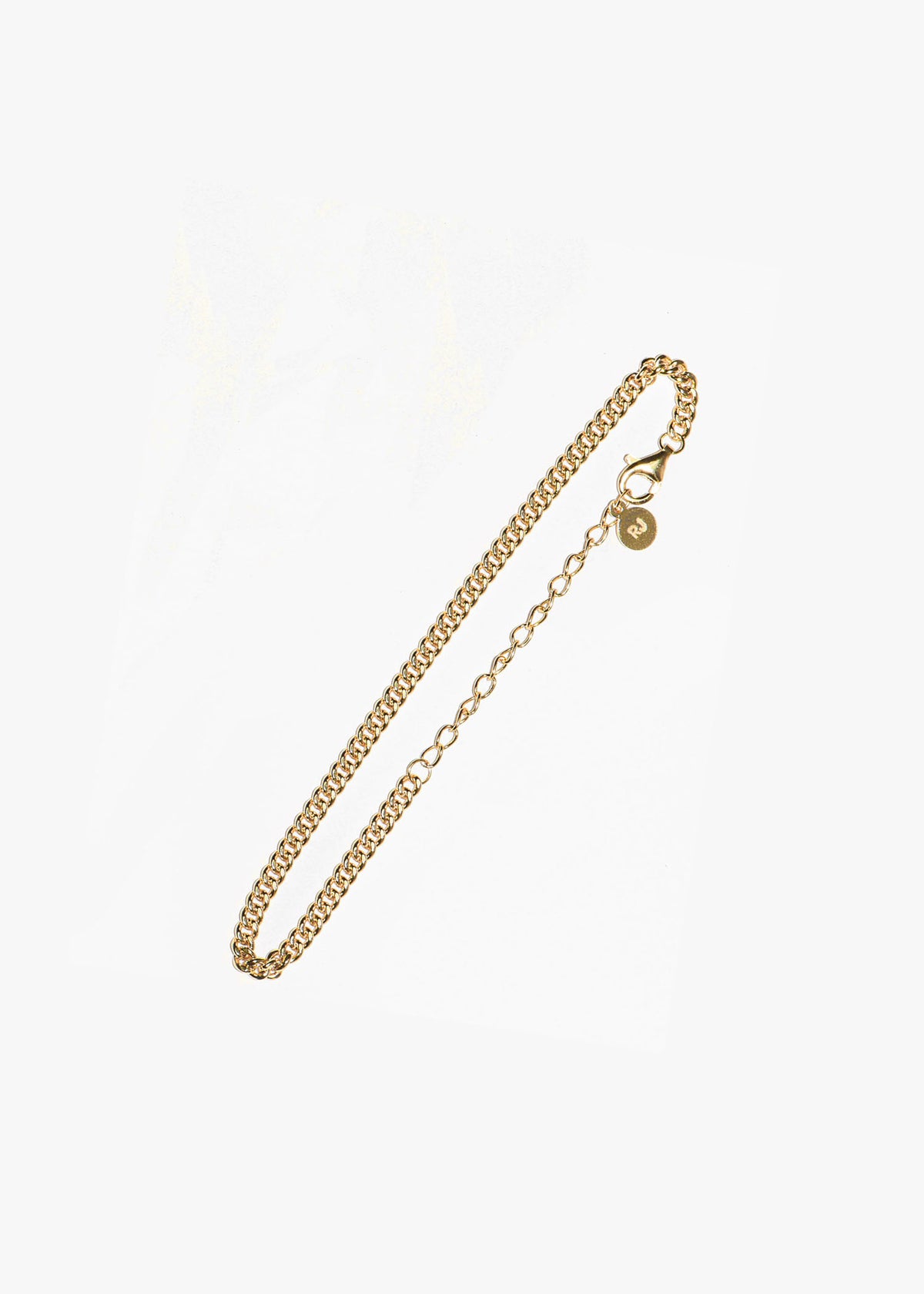 Curb Chain Bracelet in Gold