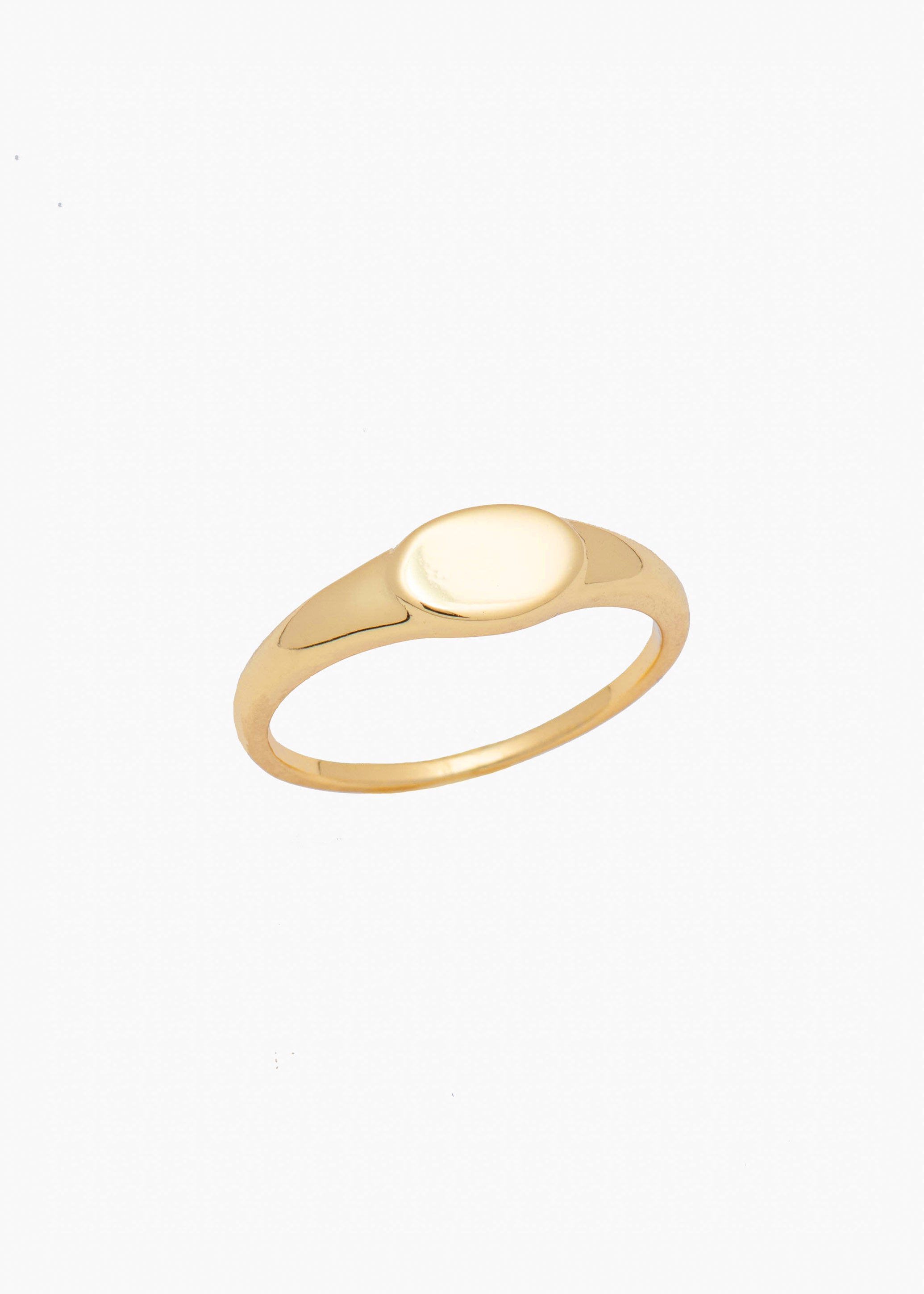 Small Signet Ring in Gold Renah Jae