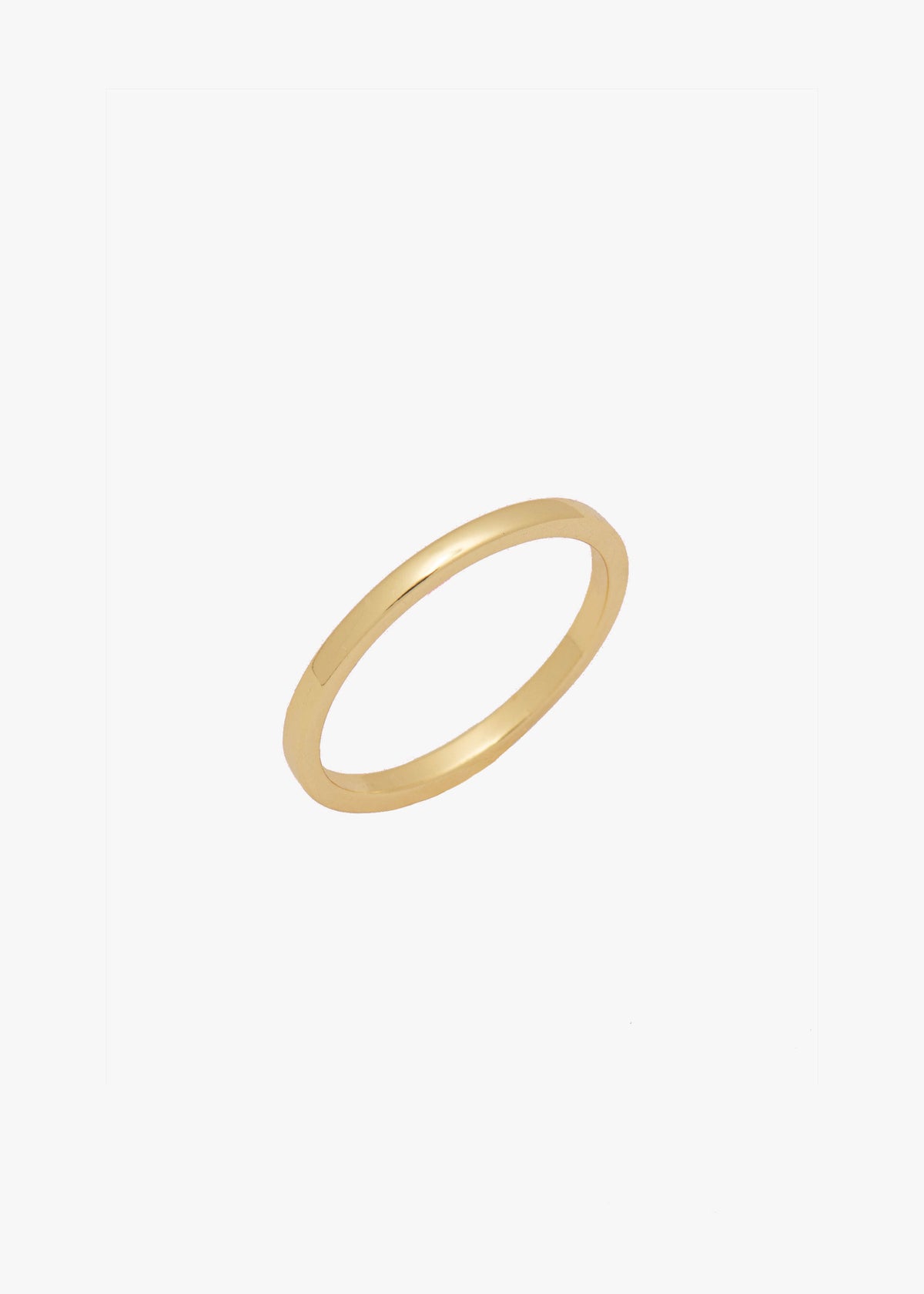 Square Band Ring in Gold