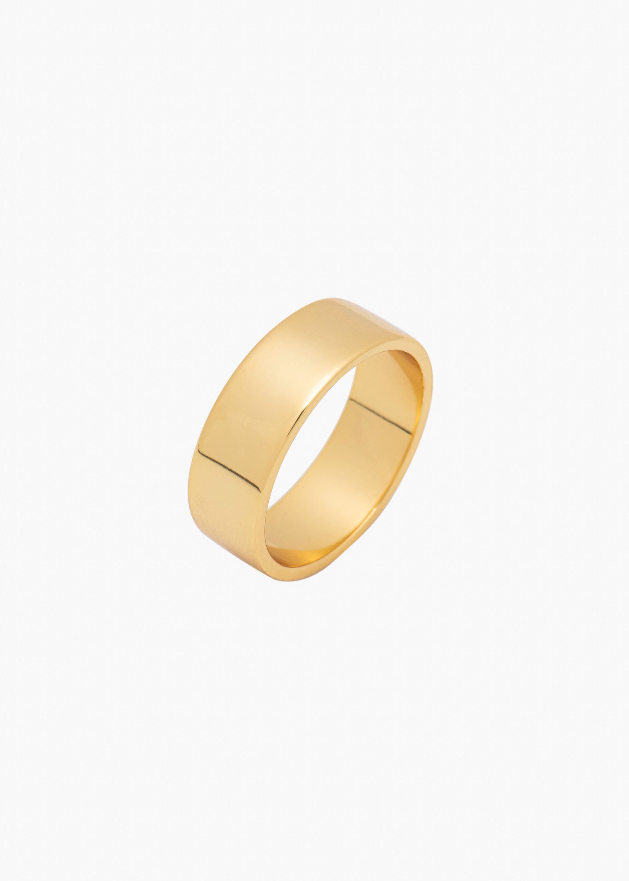 22ct Plain Gold Band Ring | Size O | Purejewels UK